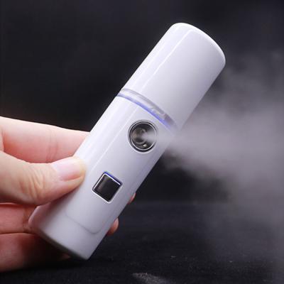 China Large stock fast delivery skin care mini portable automatic steamer handy facial nano mist sprayer for sale