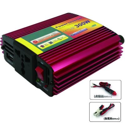 China Avional Factory Power Inverter 300W 12V300W 12V 24V DC To AC 110V 120V 127V 220V 230V Converter Modified Sine Wave With AC USB Output for sale