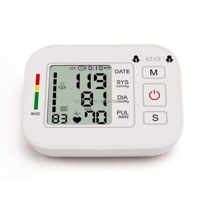 China High Accuracy Factory Wholesales Home 99 Sets Memory Arm Digital Blood Pressure Monitor for sale