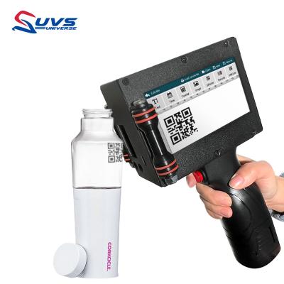 China Hotels Hubei UVS Plastic Bag Printer Thermal 12.7mm Print On Card Label Machine Plastic Printer for sale