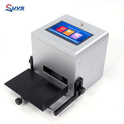 China UVS Hotels Due Date Printer Qr Code Card Printing Machine Carton Box Qr Code Inkjet Printing Machine for sale