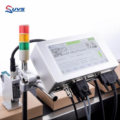 China Online Hotels Hubei UVS Qr Code Printing Inkjet Label Coding Printer Inkjet Printers With Conveyor for sale