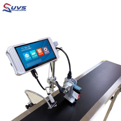 China 2021 State-of-the-art Continuous High Speed ​​Inkjet Panel Multifunction Inkjet Printer Coding Printer Light Leather Printing Machine for sale