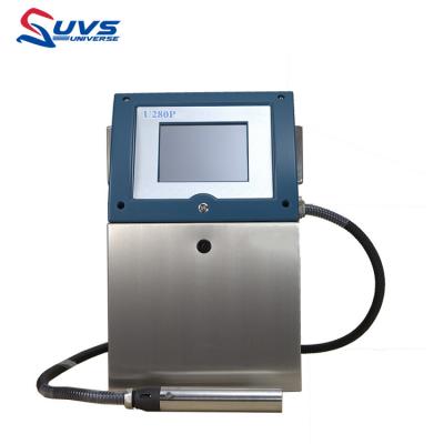 China food & Beverage factory Hubei UVS expiry date industrial hot sale small inkjet printer for bottles can automatic digital inkjet printer for sale