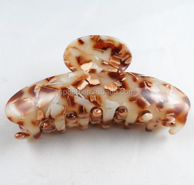 China 2020 Fashion Acetate Tortoiseshell Hair Accessories Hair Claw Big For Women High Quantity Acetate Jewelry for sale