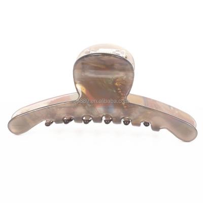 China 2021 hot sale cheap hair claw prices hair accessories fashion acetate hair claw sweet factory for sale