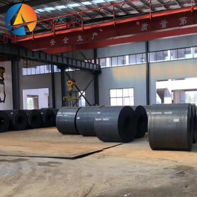 China Structural SS400 Q235 Q345 S235JR E235B Q255B ST44.2 2.5mm to 12mm black steel hot rolled steel coil and sheets for machine for sale