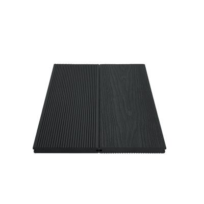 China Anti-UV Outdoor Wood Plastic Composite Swimming Pool Flooring Cavity WPC Decking for sale