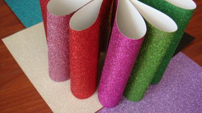 China Europe Glitter Paper Sheet for sale