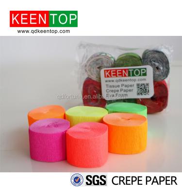 China crepe paper flame, party confetti, frisbee confitti Kt for sale