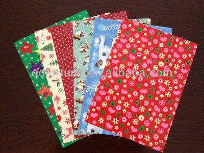 China Waterproof Customer Printed Gift Wrapping Paper Animal Design for sale