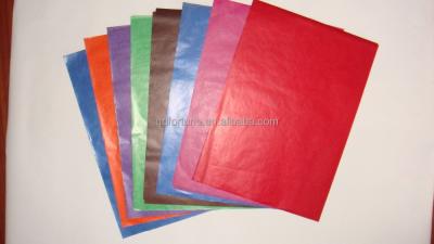 China Sunshine waterproof paper with color vitreous coated paper for craft work for sale