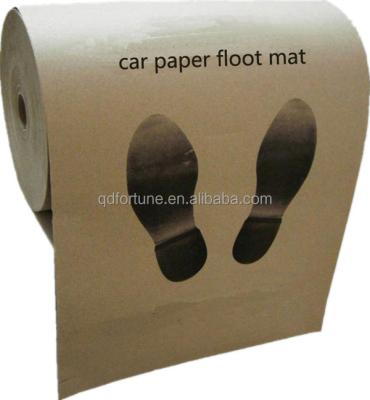 China Waterproof for paper footmat for car layout mat paper printable paper footmat for car for sale