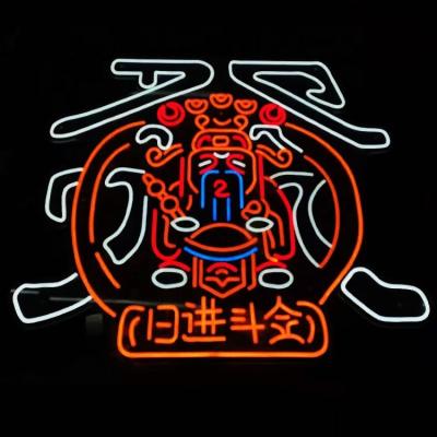 China Eco-friendly acrylic laser cut neon sign custom color board semple ramen neon sign for sale