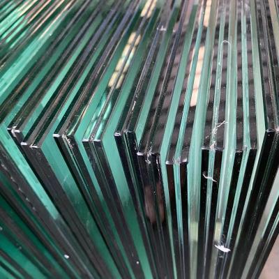 China 12mm Supermarket Tempered Laminated Glass Panel for sale