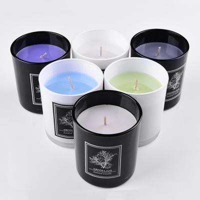 China Nordic Aromatherapy Handmade Scented Jars For Candles Smokeless Custom Cup Shaped Romantic Decoration For Wedding Home Parties for sale