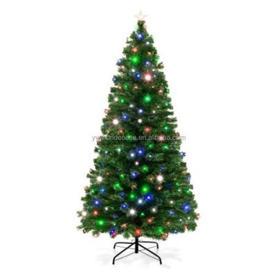 China Decoration for China Wholesale Market Christmas Tree LED Fiber Optic Christmas Tree for sale