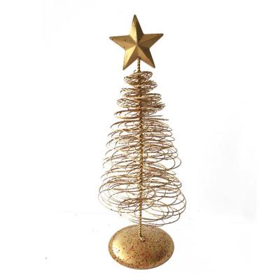 China Christmas Tree Manufacturer Sale Christmas Desk Accessories Mini Vintage Christmas Tree Home Decor for sale