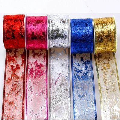 China New Colorful Double Face Gift Wrapping Christmas Sale Colorful Ribbon for sale