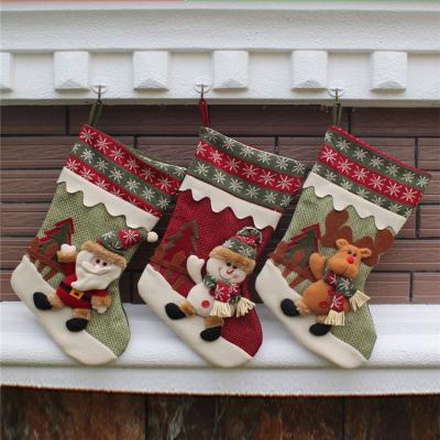 China Decoration For Christmas Maker Sale Christmas Accessories Cute Eco - Friendly Funny Christmas Socks for sale