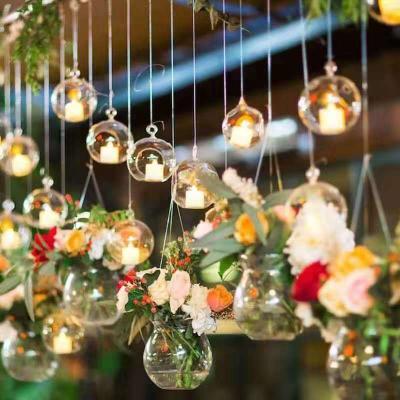 China European Acrylic Window Decoration Kindergarten Mall Wedding Ball Cavity Ball Transparent Ball Christmas Ornaments for sale