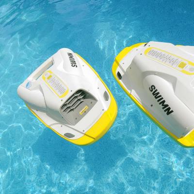 China Enjoy Wonderful Experience Swimming Pool Surfing Scooter Learning Swimming Auxiliary Electric Surfboard Swimming Electric Floating Board for sale