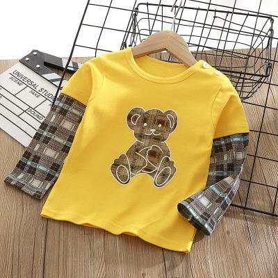 China Wholesale Breathable Spring And Autumn Baby Clothes Pattern Long Sleeves Baby Clothes Set for sale