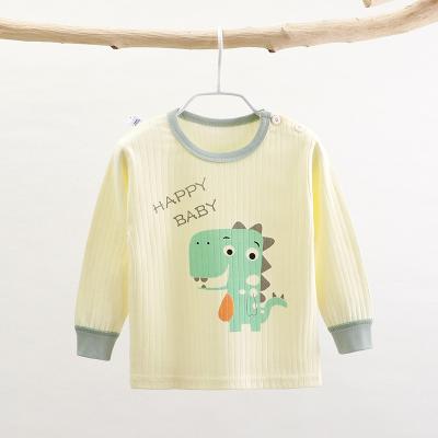 China Breathable Baby Short Sleeve T-shirt O-Neck T-shirt Cotton Baby T-Shirt for sale