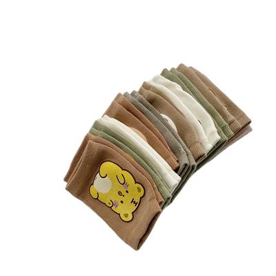 China Children's Knee Pads Terry Cartoon Soft Breathable Baby Knee Pads Learn To Walk And Fall for sale