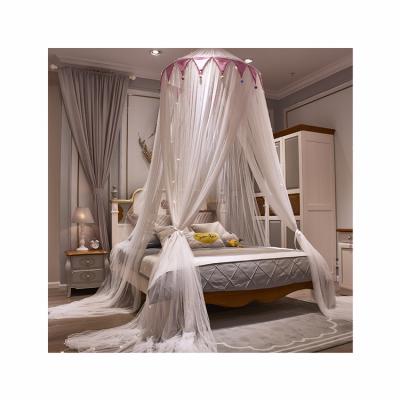 China Folded mosquito bed net curtain is free of ceiling double-layer net for sale