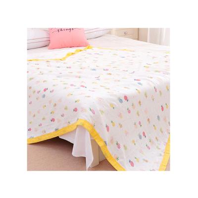 China Anti-pilling 4 Layers Fiber Gauze Baby Viable Breathable Bamboo Bath Towel for sale