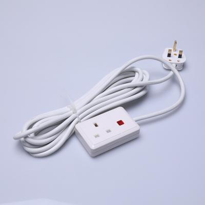 China Outdoor Waterproof Switch Socket 10 Meter Power Extension Cord Socket Panel India 3 Pin Single Socket for sale