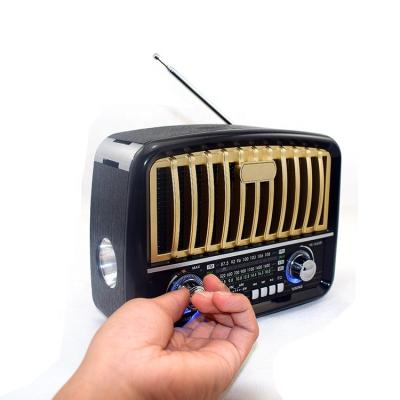 China Wireless Multifunctional Portable Retro Vintage FM/AM/SW/BT/TF/USB/MP3 Radio FM/AM/SW Radio Home Support UAB/TF/BT for sale