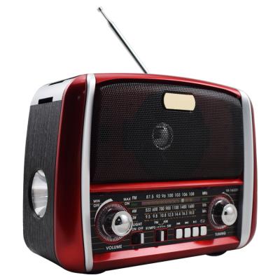 China Fm Switch AM Multi Bands Radio Good Sound Quality Retro AM FM Switch 3 Band Rechargeable Home Radio With USB TF MP3 Music Player for sale