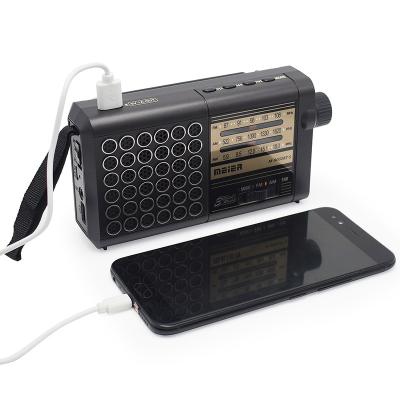 China Perfect Flashlight Sound Quality USB/TF MP3 Player and FM/AM/SW 3 Band Solar Home Radio for sale