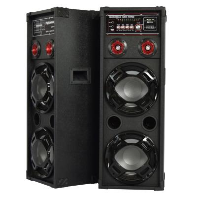 China Professional Active Stage AUX/USB/Mp3 Speaker Portable BT Speaker Box Audio System for sale