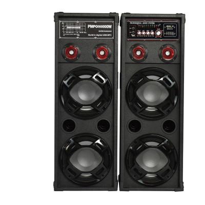 China Colorful Lightweight Wooden Audio Support USB, SD, BT Mini New Professional Output Power Large Home Subwoofer DJ Bass Speaker // Player for sale