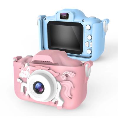 China Unicorn Kids Camera Recording Function for Girls Toddler - Mini Digital Camera Toys for 3 4 5 6 7 8 Year Old Children - Anti-Drop 20.0MP Selfie for sale