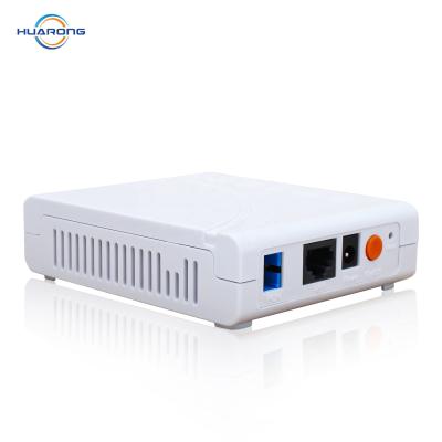 China Fiber To Home GPON ONU F601 Support High Quality Routing ONU With 1GE Port + 1Optical Fiber Port For FTTH Te koop