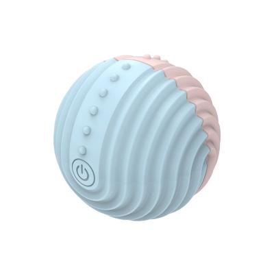 China YOUMAY Fitness Foot Comfortable Custom Back Arm Silicone Electric Massage Vibrating Ball for sale