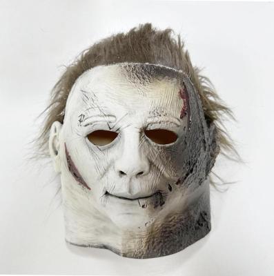 China IS09001 Festival Celebration Skilled Realistic Halloween Party Cosplay Horror Movie Michael Myers Cosplay Full Head Mask For Adult for sale