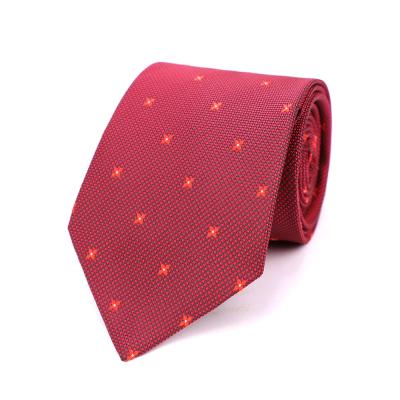 China Soft Comfortable Direct Custom Made Business Jacquard Classic Stripe Colorful Necktie for sale