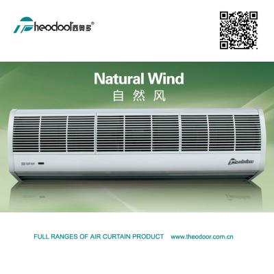 China 2025 Natural Wind Series Door Air Curtain In ABS Plastic Cover RC And Door Switch Available for sale