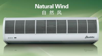 China Natural Wind Compact Air Curtain , Cross Flow Type Airflow Air Cutter For Door for sale