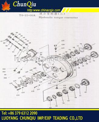 China Wheel Bulldozer TL210A Spare Parts For Hydraulic Torque Converter TL210A/TL210B/TL210H for sale