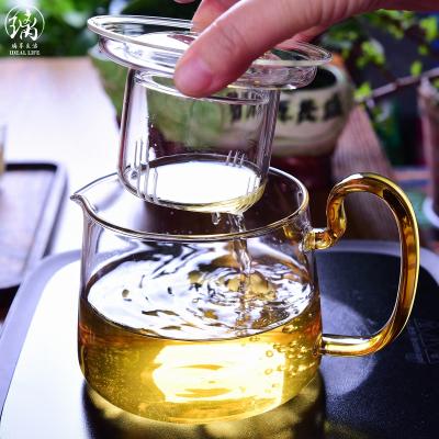 China Viable Chinese high quality glass teapot for eco-friendly for sale