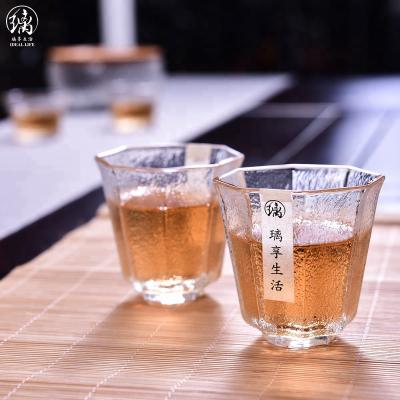 China High Borosilicate Tea Cup Disposable Glass Small Tasting Drinking Glass for sale