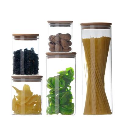 China Seal Storage Bottles And Jar Jar With Spoon Fridge Organizer Kitchen Containers Ginger Jar Kitchen Tools for sale