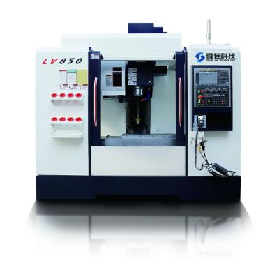 China Building Material Shops Most Worldwide Selling Fanuc CNC Vertical Milling Machine VMC850 LV850 V850 Hot Axis 5 Axis 4 Controller 3 CNC Vertical Milling Machine for sale