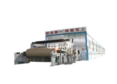 China 1880 - 5800mm Waste Paper Recycling Kraft Paper Machine For Paper Roll Making for sale